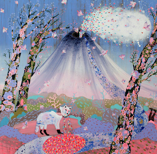 Uomo che cade by Sofia Battisti, 회화 for Sale on Singulart