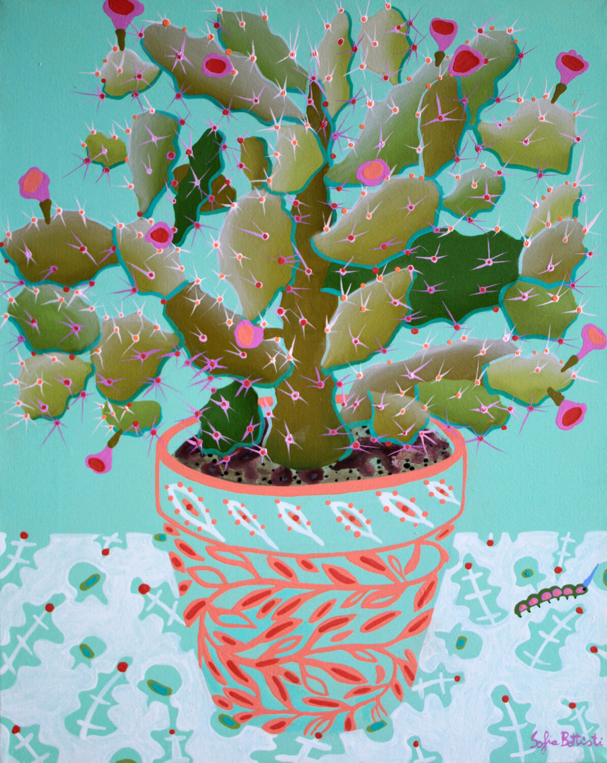 Bruco unicorno Sofia Battisti