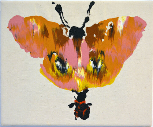 The process of escaping van Hannah Berestizhevsky, Schilderij te koop op Singulart