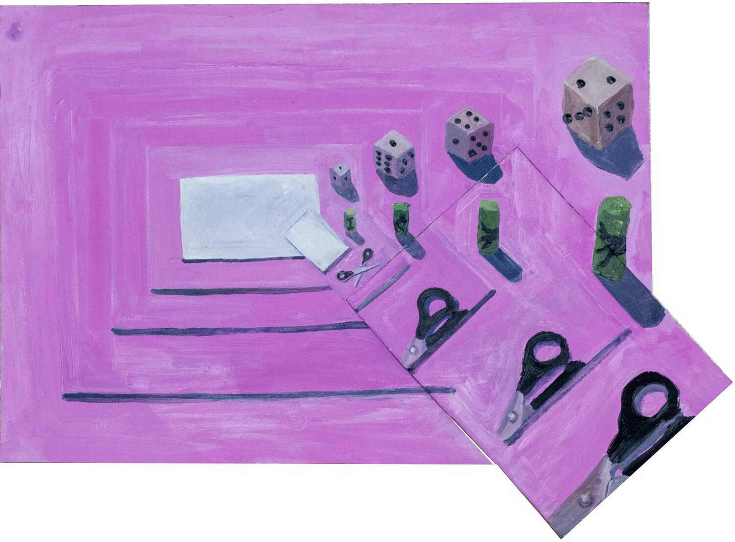 ALL THIS WAITING BROUGHT ME BACK TO THE START Hannah Berestizhevsky Zeichnungen zu verkaufen