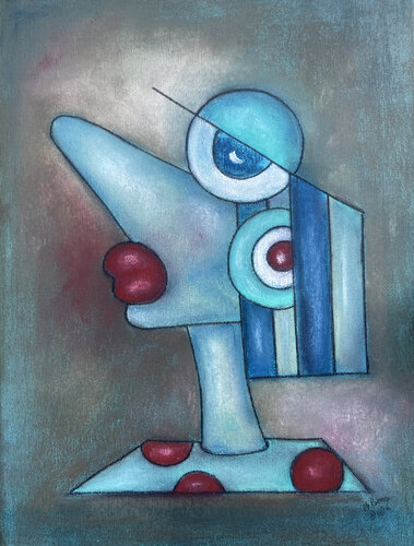 Lippenbekenntnis par Nina Boos, Œuvre sur papier en vente sur Singulart