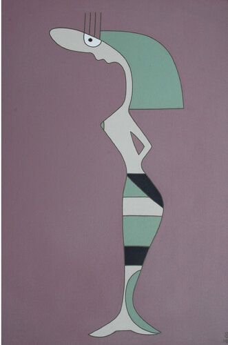 Die Verflossene van Nina Boos, Schilderij te koop op Singulart