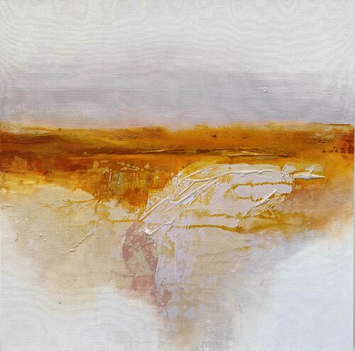 Above and Below Sienna Spirit van Kathleen Rhee, Schilderij te koop op Singulart