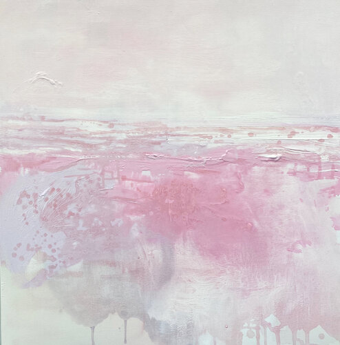 Delicate Pink van Kathleen Rhee, Schilderij te koop op Singulart