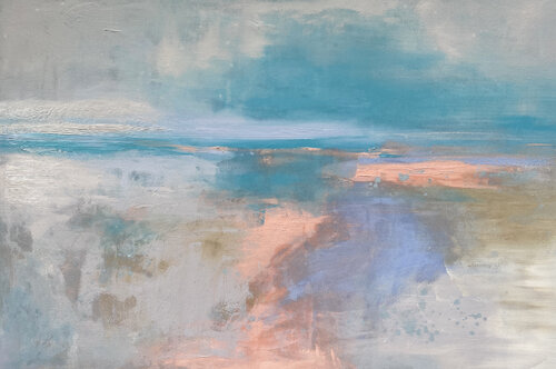 Present Moment: Joy van Kathleen Rhee, Schilderij te koop op Singulart