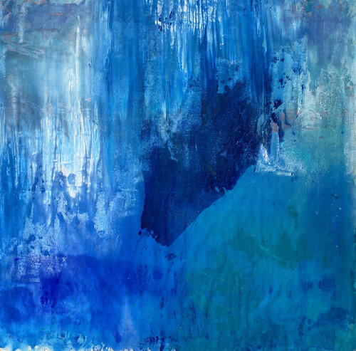 Underwater World Blue Kathleen Rhee