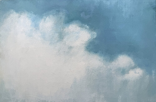 Clouds Floating over St Remy von Kathleen Rhee, Malerei kaufen auf Singulart