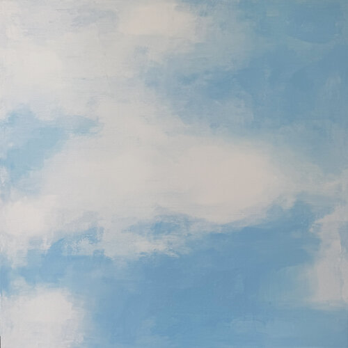 Head in the Clouds no3 par Kathleen Rhee, Peinture en vente sur Singulart