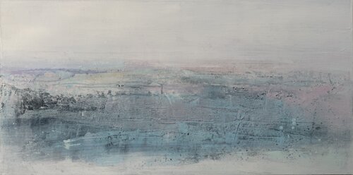 White Wash and Pastel no2 von Kathleen Rhee, Malerei kaufen auf Singulart