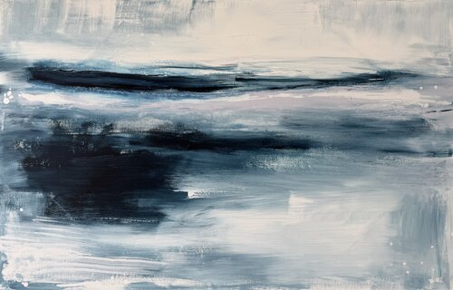 Moonlight and the shadows by Kathleen Rhee, 絵画 for Sale on Singulart