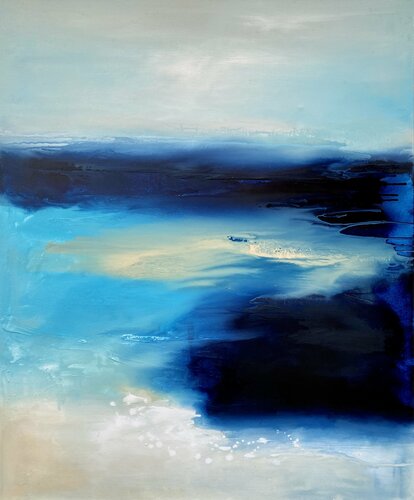 Australian Blue van Kathleen Rhee, Schilderij te koop op Singulart