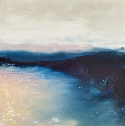 Midnight Water van Kathleen Rhee, Schilderij te koop op Singulart