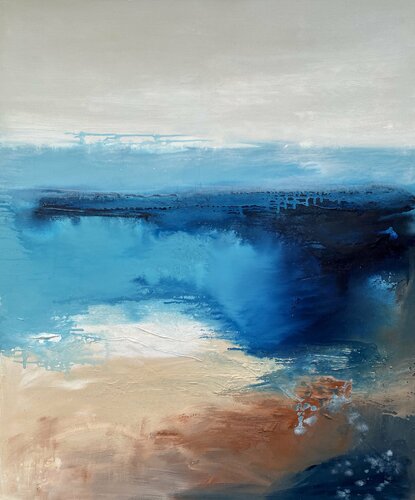 Australian Shoreline di Kathleen Rhee, Pittura in vendita su Singulart
