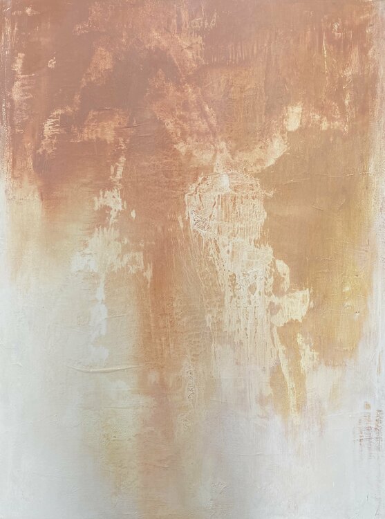 Quiet Abstract Series Coral Kathleen Rhee