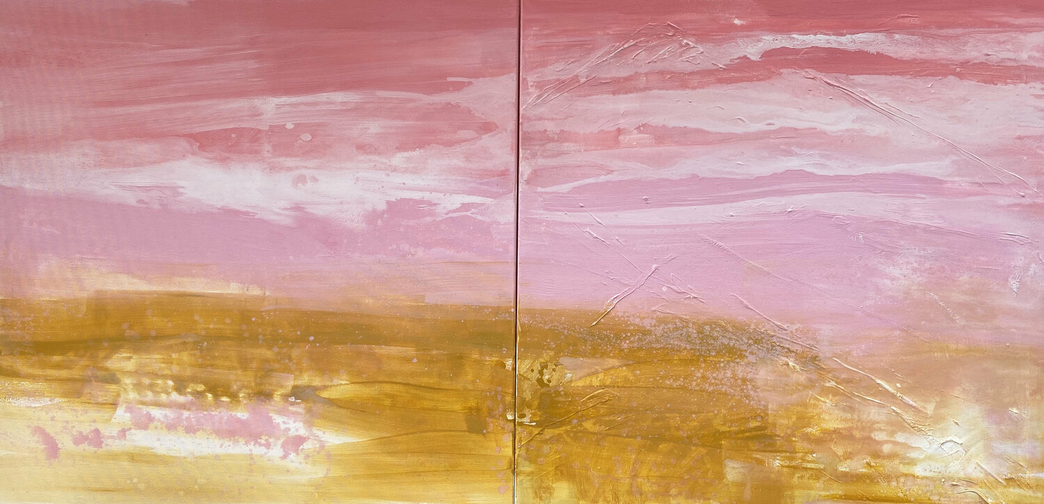 Heaven and Earth Magenta Kathleen Rhee