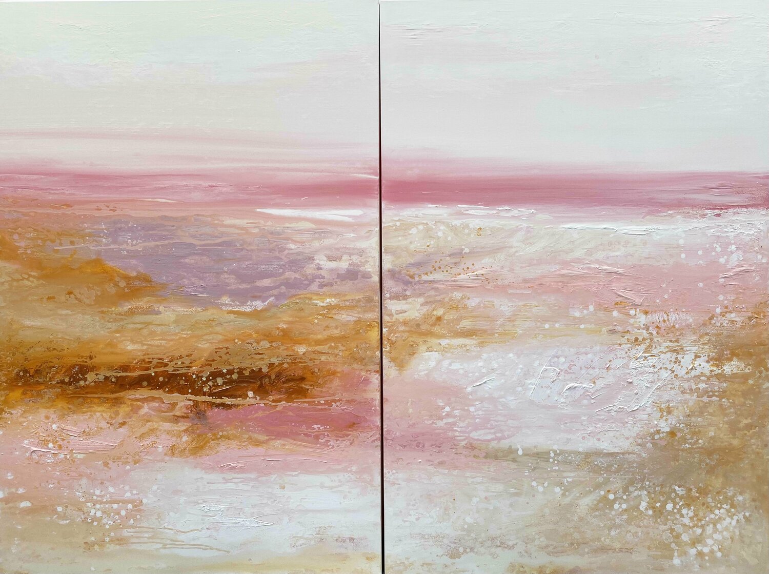 Pink Beach Day Kathleen Rhee