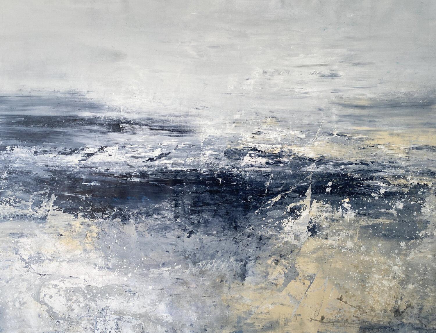 Let The Sound Of The Ocean Sooth You de Kathleen Rhee (2024): Pintura ...
