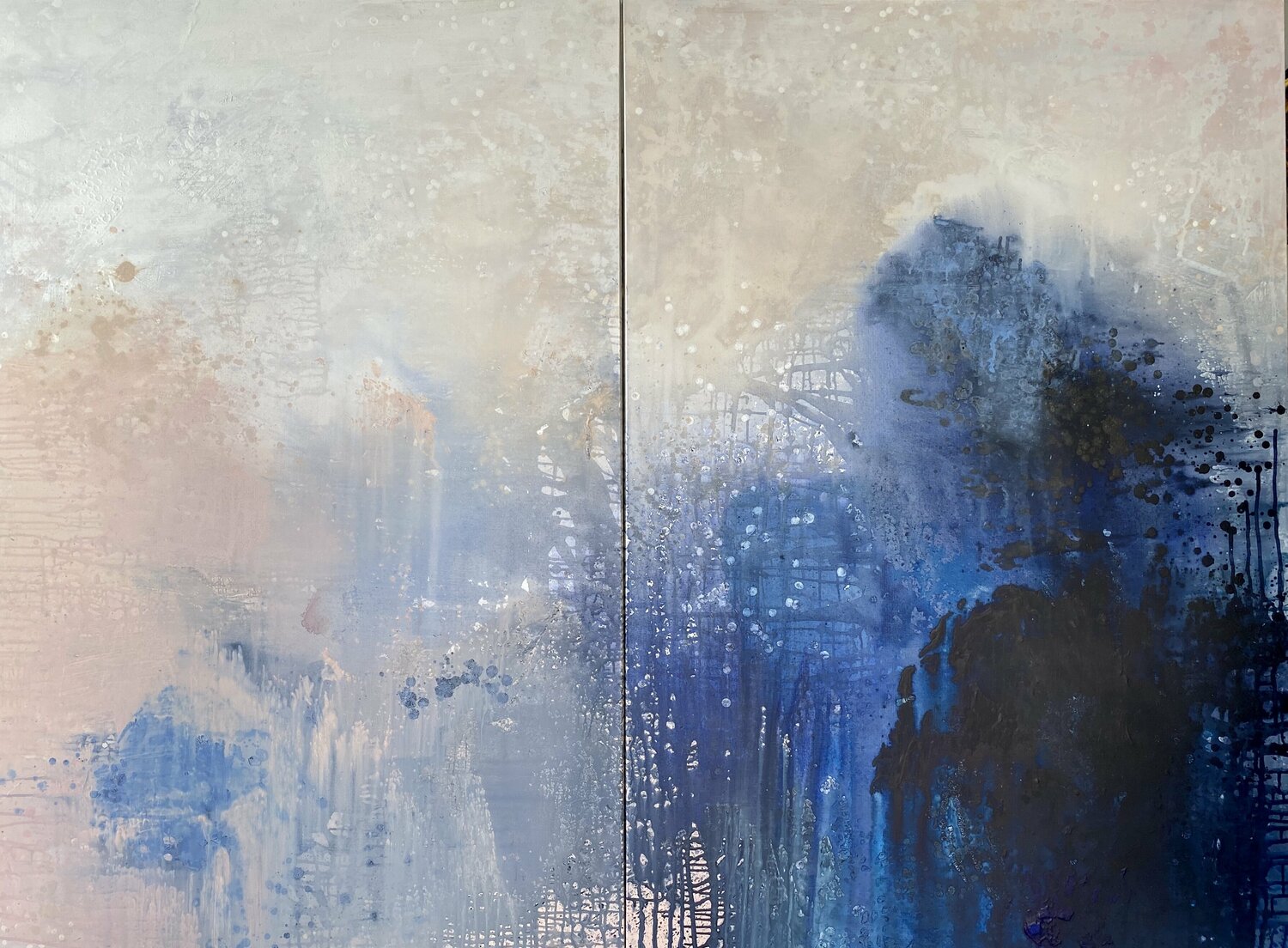 Blue for the moon Kathleen Rhee