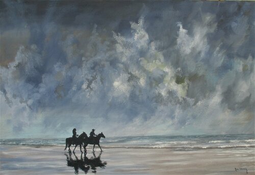 841 Music of the lapping waves van Ron Waldeck, Schilderij te koop op Singulart