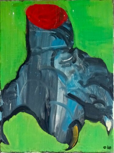 Chopped Off Claw van Iso Decleer, Schilderij te koop op Singulart