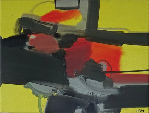 Crooked van Iso Decleer, Schilderij te koop op Singulart