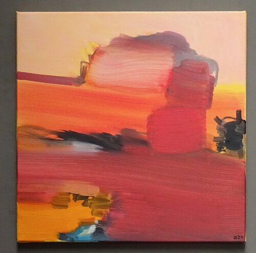 Run & Hide van Iso Decleer, Schilderij te koop op Singulart