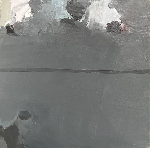 Grey Skies van Iso Decleer, Schilderij te koop op Singulart