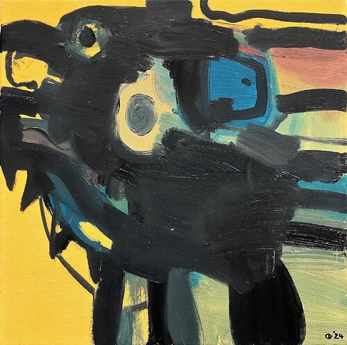 Fangs van Iso Decleer, Schilderij te koop op Singulart