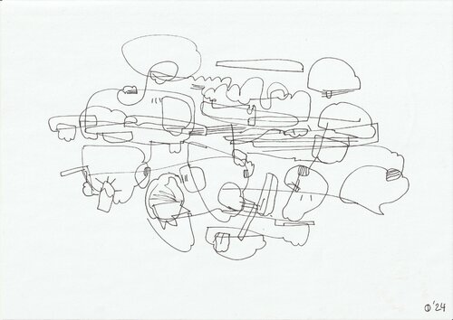 Motion Sixty van Iso Decleer, Tekening te koop op Singulart