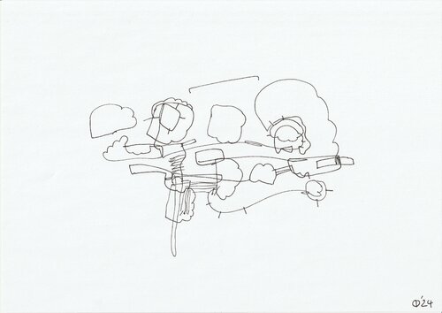 Motion Sixty One van Iso Decleer, Tekening te koop op Singulart