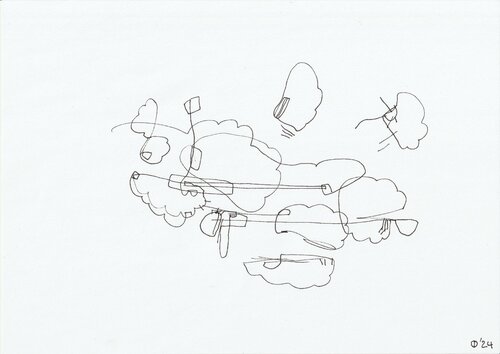 Motion Sixty Five van Iso Decleer, Tekening te koop op Singulart