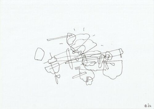 Motion Sixty Eight van Iso Decleer, Tekening te koop op Singulart