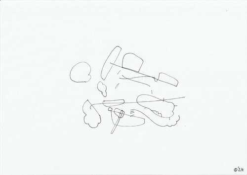 Motion Seventy Six van Iso Decleer, Tekening te koop op Singulart