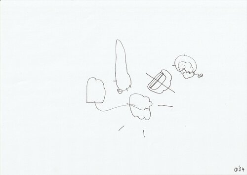 Motion Eighty Three van Iso Decleer, Tekening te koop op Singulart