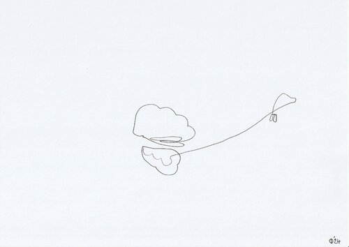 Motion One Hundred Twenty Seven van Iso Decleer, Tekening te koop op Singulart