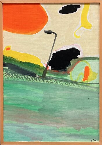 City-edge par Iso Decleer, Peinture en vente sur Singulart