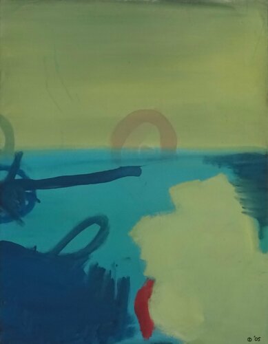 Sunset van Iso Decleer, Schilderij te koop op Singulart