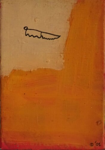 Flying Knife van Iso Decleer, Schilderij te koop op Singulart