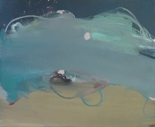 Wavesplash van Iso Decleer, Schilderij te koop op Singulart