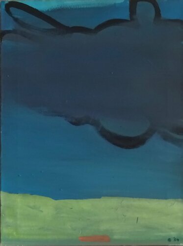 Thundercloud par Iso Decleer, Peinture en vente sur Singulart