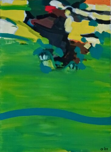 Beech van Iso Decleer, Schilderij te koop op Singulart