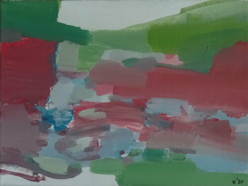Italian Corner van Iso Decleer, Schilderij te koop op Singulart