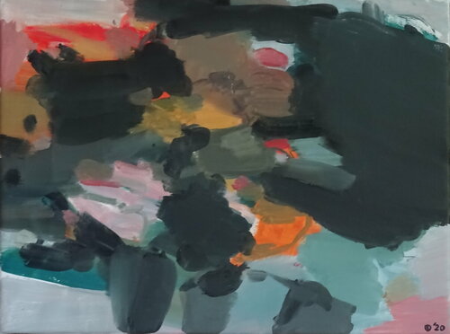 Dusk van Iso Decleer, Schilderij te koop op Singulart