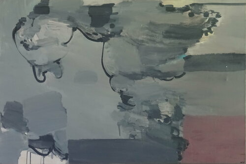 Concrete Tree van Iso Decleer, Schilderij te koop op Singulart