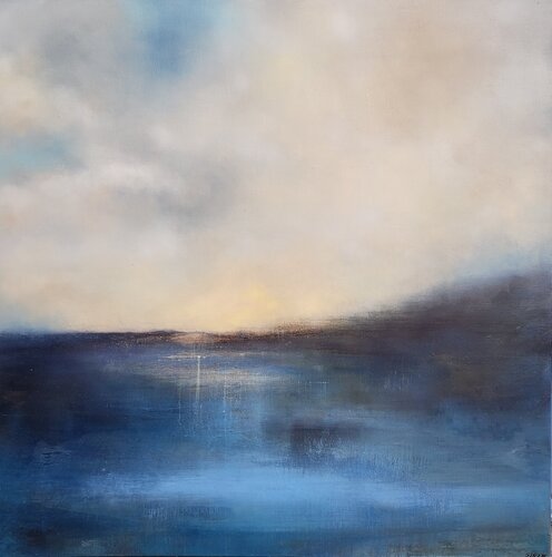 Silence by the sea by Siri Knoepffler, Painting for Sale on Singulart