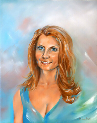 "Un esprit libre" -  A free spirit - Freigeist van Helene Mantei, Schilderij te koop op Singulart