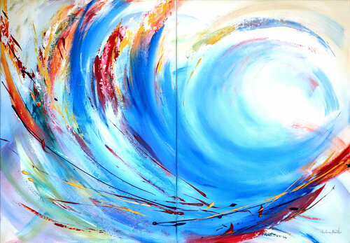 "Emotions" von Helene Mantei, Malerei kaufen auf Singulart