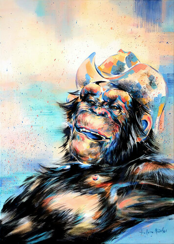 "Old Casanova" by Helene Mantei, Painting for Sale on Singulart