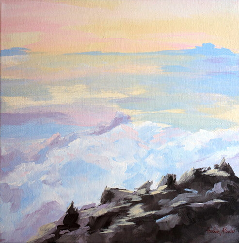 "Über den Wolken #1" von Helene Mantei, Malerei kaufen auf Singulart
