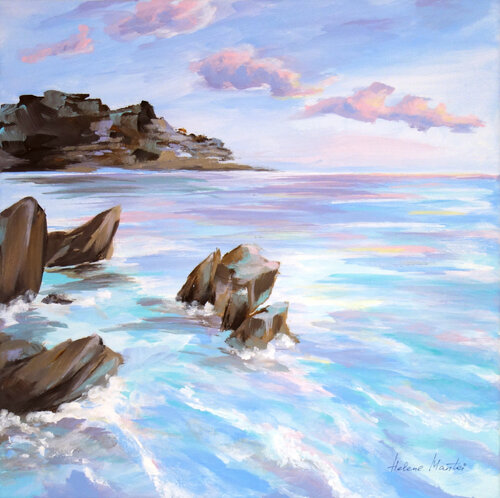 "Dem Himmel so nah #2" - So close to heaven #2 van Helene Mantei, Schilderij te koop op Singulart